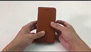 Melkco iPhone X Best Flip Folio Wallet Genuine Leather Case