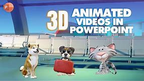 How To Create 3D Animated Videos With PowerPoint
