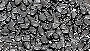 Black Rocks for Plants. Black Decorative Polished Pebbles. 3/8 Inch – 2 lbs for Garden, Indoor, Vase fillers, Crafting, Succulents, pots, Plants (XSM (0.375 Inch), Black -Polished, 2)