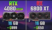 RTX 4080 SUPER vs RX 6800 XT | Test in 7 Games