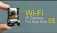 Cheap Wi-Fi IP Surveillance Camera (Very little DIY needed)