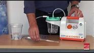 Operating a Portable Suction Pump - Demonstration