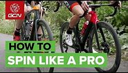 How To Spin Gears Like A Pro | Improve Your High Cadence Cycling