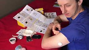 Step by step set-up of FreeStyle Libre Glucose Monitoring System