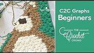 Crochet Corner to Corner (C2C) Graphghans for Beginners | The Crochet Crowd