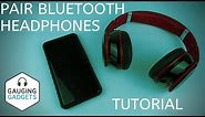 How to Pair Bluetooth Headphones to Phone - Android Bluetooth Earbud Pairing Tutorial