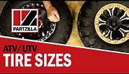 UTV and ATV Tires Explained | How to Choose Tires for an ATV | Explaining Tire Sizes | Partzilla.com
