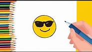 How to Draw a Smart Emoji