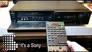 Sony SLV-575 VCR (mint in the box)