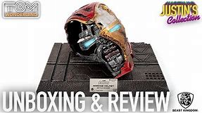 Avengers Endgame Iron Man MK50 Helmet Beast Kingdom Review - Life Size Prop Replica