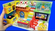 DIY Miniature Spongebob Board House # - Build Amazing Spongebob Apartment