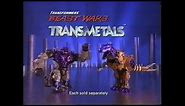Transformers Beast Wars Transmetals Optimus Primal and Megatron V2 Commercial