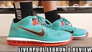 "LIVERPOOL" NIKE LEBRON 9 PERFORMANCE REVIEW | 2022 BEST BASKETBALL SHOES