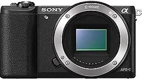 Sony a5100 Mirrorless Digital Camera with 3-Inch Flip Up LCD - Body Only (Black)