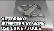 Victorinox Jetsetter @Work Flash Drive/Swiss Army "Knife" Unboxing and Review