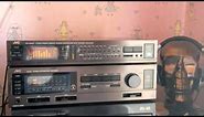 JVC AX-33 Integrated amplifier and JVC SEA RM-20 remote control unit