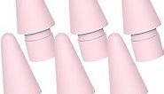 6PCS Pink Pen Tips Compatible for Apple iPad Pencil 1st & 2nd Generation (Pink, 6PCS)