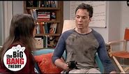 Sheldon Tries Wearing Flip-Flops | The Big Bang Theory