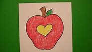 Let's Draw a Teacher Appreciation Apple!