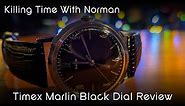 Timex Marlin Black Dial Watch Review and Unboxing