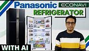 Panasonic Refrigerator Econavi Sensor⚡ 4 Door 601 L Refrigerator ⚡ With A.I.
