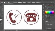 How to Draw Phone Icons in Adobe Illustrator