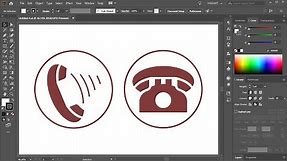 How to Draw Phone Icons in Adobe Illustrator