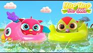 Baby cartoons for kids & Hop Hop the owl full episodes. Learning baby videos & water toys.