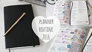 Moleskine 2016 | Planner Setup