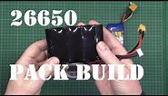26650 Li-Ion battery pack build instructions and capacity test