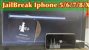 Jailbreak Iphone 6/6p ios 12.5.7 To 15.3.7 / All Iphone Jailbreak Just One Click /