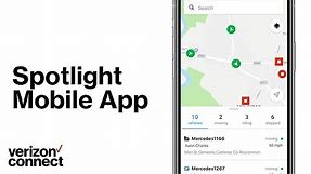 Spotlight Mobile App | Verizon Connect