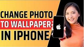How to change photo to wallpaper size iphone - Full Guide 2024