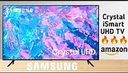 Samsung 55 inches Crystal iSmart 4K Ultra HD Smart LED TV UA55CUE60AKLXL - Samsung Latest Smart tv