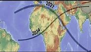 TWO MORE SOLAR ECLIPSES OCCURRING IN 2027 AND 2034!!! BOTH MAKE ANOTHER X! 10 YEARS AFTER THE....
