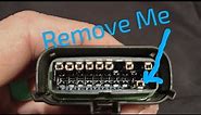 How To Remove Pins From A Connector