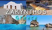 ZAKYNTHOS Island Greece in 3 Days | Travel Guide (Navagio, Blue Caves, Laganas, Tsilivi and Beaches)