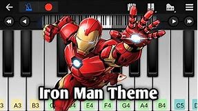 Iron Man Theme | Easy Piano Tutorial