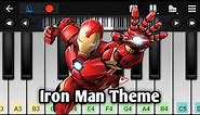 Iron Man Theme | Easy Piano Tutorial