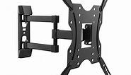 PROMOUNTS Full Motion Articulating Tilting Swivel TV Wall Mount for 24 to 60 inch for Flat and Curved TVs Hold up to 88lbs Max VESA 400x400mm