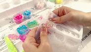 MIROLA KIDS Resin Kit for Beginners, Make Your own Jewelry for Girls, Epoxy Resin Supplies Include Silicone Mold, Diamond Sticker, Glitter, Necklaces, Ring, etc, DIY Crafts for Girls Ages 12+