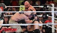 Raw - 6:23 John Cena and Ryback brawl before their WWE Payback match: Raw, June 10, 2013