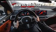 2024 BMW X5 xDrive30d (Facelift) - POV Test Drive 4K
