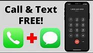 How To Call and Text Unlimited for FREE on iPhone in 2023!