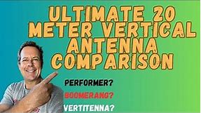 Ultimate 20 Meter Vertical Antenna Comparison #pota #antenna #hamradio
