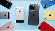 Reviewing EVERY iPhone Ever!