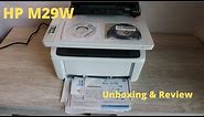 Hp MFP M29W Unboxing