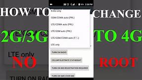 How To Convert Your 2G/3G Phone To 4G [LTE] | Get 4G Internet Speed On 3G Mobile