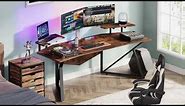 Tribesigns 70.9" Computer Desk with Monitor Stand - JW0460