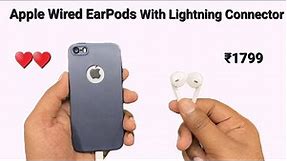 Apple EarPods With Lightning Connector Review | Budget Apple Wired EarPods 2022